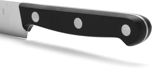 Arcos Chef Knife, 5 Inch Stainless Steel, Ergonomic Handle, Series Universal, Color Black