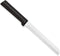 6" Bread Knife (W236) by Rada Cutlery, Stainless Steel Hollow Ground Serrated Blade, Black Handle, Made in USA
