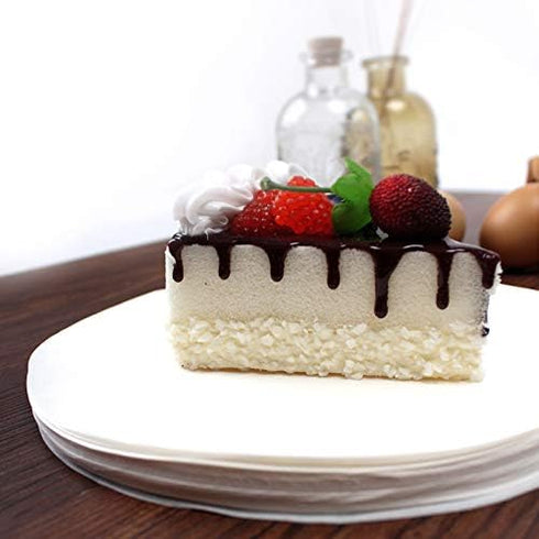 Ergonflow 100 Sheets Parchment Paper Rounds - 6" and 8" Diameter Non-Stick Cake Pan Liner Circles