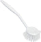 Lola Products Dish Brush w/Scraper, Durable Fiber Non-Scratch Bristles, 1 Pack for Caked-on Messes