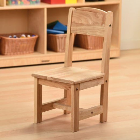 KRP-110 10", Constructive Playthings Classic Rubberwood Chair for Preschool and Classroom Seating, Durable Classroom