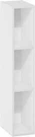 3-Tier 6-in 9.3 5.9 31.5, Furinno Fulda Book Shelf, Narrow Bookshelf, Bookcase with Width Storage Shelf, x x for Living