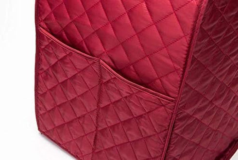 Stand Mixer Cover for KitchenAid Hamilton Mixers, Dust Cover with Organizer Bag for 5-8 Quart Models, Red
