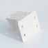Cutelec 2 Pack Center Support Bracket for 2" Low Profile Window Blinds, White Color