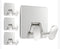 susswiff Adhesive Shower Hooks for Inside - Extra Sticky Stainless, Razor Holder Shower