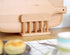 Beech Wooden Dual Cutting Board Rack - Chopping Board Organizer Stand Holder for Kitchen