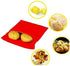 UPSTORE 4Pcs 10 8 Inch Red Microwave Potato Bag Reusable Cooker Pouch for Potatoes Corn Cobs Yams - x