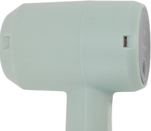 Portable Electric Hand Mixer, USB Rechargeable Cordless Handheld Mixer for Baking Cake, Egg, Cream (Light Cyan)