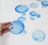 Decor365 Under The Sea Party Decorations - Blue Bubble Garlands for Little Mermaid Birthday, Underwater Backdrop