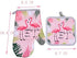 Sohapy Oven Mitt & Potholders Set, Kitchen Heat Resistant, Machine Washable for Cooking Baking Grilling BBQ (Pink)