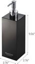 Home Mist Shampoo Dispenser for Shower - Gel Pump Bottle - ABS Plastic