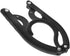 SE 12-Piece Folding Ultra Compact Travel Hangers (Black & White), Open 16-Inches, Folded 5-Inches