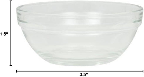 Greenbrier Mini Pinch Prep Bowls, 3.5 Inches