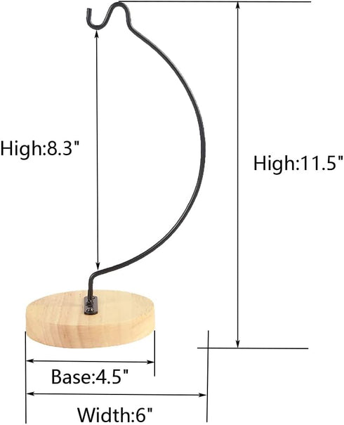 YY YEARCHY Semicircular Ornament Display Stand Aesthetic Air Plants Holder Terrariums Hanging Planter Stand Art Iron