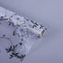 Window Privacy Film for Glass, Floral Removable Static Film, 17.5x78.7 Inch for Home Decor