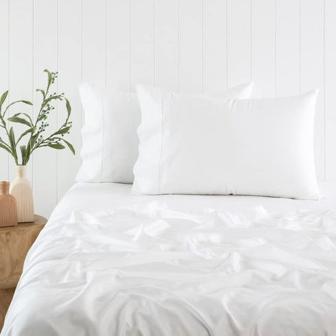Set 4 100% 16 Inch Mattress-Homes RV King Sheet Piece, Long Staple Cotton Sateen Sheets, RV Camper Sheets RV King Size