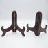 Wooden Display Stand, Plate Displaying Holders, Photo Frame Holders, Picture Easel Stand, 5 Inch Book Stands