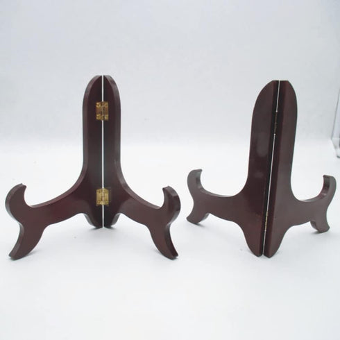 Wooden Display Stand, 6 Inch Photo Frame Holders, Picture Easel Stand for Home Art Decoration
