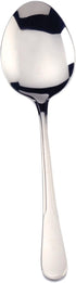 RSVP International Endurance Flatware Collection Stainless Steel Serving Spoon, Dishwasher Safe