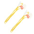 2 Pack Refrigerator Defrost Temp Sensor Replacement for Samsung Fridge Units DA32-00006W, Yellow