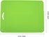 Silicone Chopping Mat Flexible Thick Cutting Board Food Grade Material Odorless Two Sided Non-Slipping 0.15 inch Thickness, 12.6 x 9.6 inch for Kitchen (Fluorescent green)