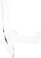 Plymor Clear Acrylic 60-Degree Angle Easel, 9" H x 9" W x 7.25" D with Deep Support Ledges