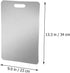 Yardwe Stainless Steel Cutting Board, Extra Large Metal Kitchen Chopping Board, Marble Dough Board