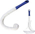 Wine Cleaning Brush, Flexible Long Bottle Cleaner for Decanters, Goblets, Glasses, Dark Blue