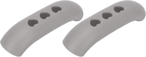 Dioche 2Pcs Silicone Hot Handle Holder, Heat Resistant Non Slip Pot Grip Sleeve for Frying Pans, Skillets