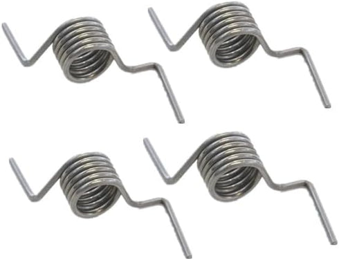 Refrigerator Spring/Counter Clockwise Wound Door Repair, Heavy Duty Steel, Compatible with Samsung, GE, LG, 4pcs