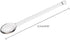 4 Pcs Clear Glass Tea Spoon, Long Handle Stirring Spoon for Coffee, Iced Tea, Cocktail, Dessert