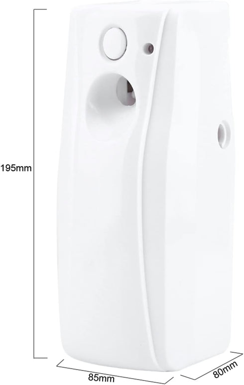 AYNEFY Automatic Air Freshener Aerosol Spray Dispenser with Light Sensor for Indoor Wall Mounted Household Appliances