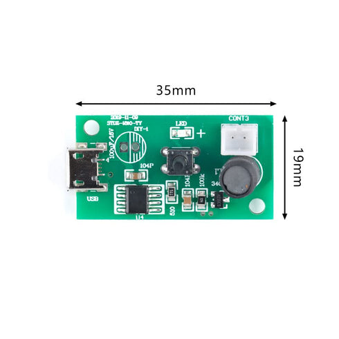 3Pcs USB Humidifier Module, 5V Atomization Circuit Board for DIY Incubation Experimental Equipment