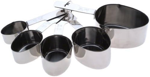 Norpro Set of 5 Stainless Steel Measuring Cups, One Size (3057)
