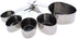 Norpro Set of 5 Stainless Steel Measuring Cups, One Size (3057)