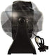 Comfort Zone Table Fan, 8 inch, 3 Speed, Electric, Wall Mountable, Adjustable Tilt, CZHV8T