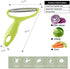 Vegetable Peeler Cabbage Cutting Machine MOANLMY Stainless Steel Peeling Knife Gadget for Shredded Cabbage Coleslaw