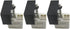 3 Pcs W10613606 Refrigerator Compressor Start Relay and Capacitor, Replacement for Whirlpool Kenmore