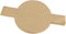 100 PCS Precut Circle Cake Pan Liners - 9 Inch Non Stick Parchment Paper Sheets for Baking Cakes, Brown