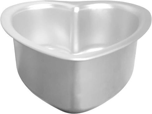 Heart Shaped Cake Pan - 6x3 Inch Aluminum Cake Tin for Weddings, Parties, and Family Occasions Make cake pans for 1-2 servings, heart-shaped small cake pan by kefyixc
