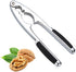 NutCracker Walnut Cracker - Heavy Duty Shell Cracker Tool with Non-Slip Handle for All Nuts