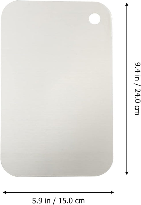 Chopping Tray Stainless Steel Stainless Steel Cutting Stainless Steel chopping board choppinng block stainless steel board Board for Heavy Duty Chopping Board