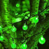 Solar String Lights Outdoor 120 LED 72 Ft, Crystal Globe Lights with 8 Lighting Modes, Waterproof Solar Powered for