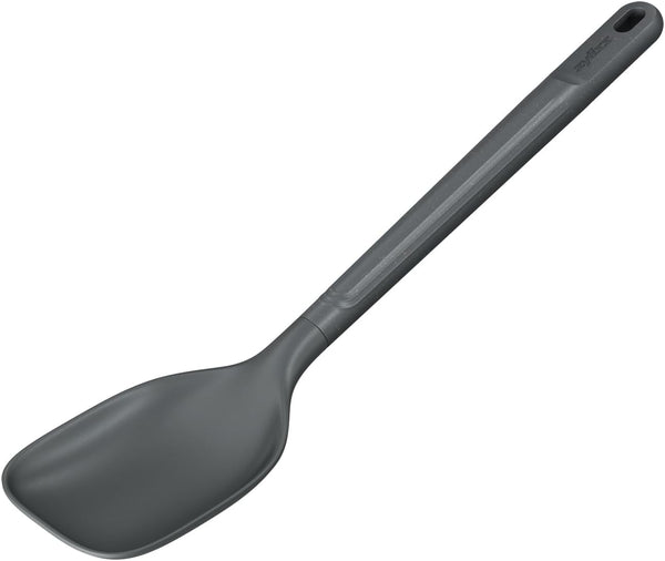 Zyliss Cooking Spoon - Sustainable Wheatstraw/Nylon Non Stick Serving Spoon, Heat Resistant, Dishwasher Safe