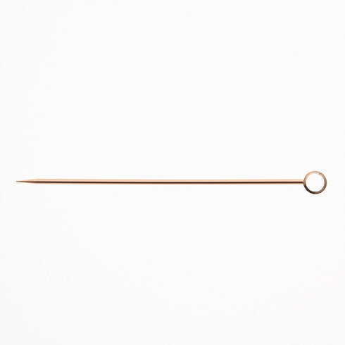 Barfly M37031CP Cocktail Pick, Circle Top, Copper 4.25" inch (Pack of 12)