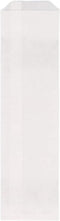 Disposable Silverware Flatware Paper Bags, 2.75 x 10 inches White Plain Churro Bag, Kitchen Cutlery Holder