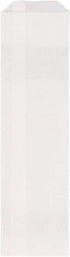 Disposable Silverware Flatware Paper Bags, 2.75 x 10 inches White Plain Churro Bag, Kitchen Cutlery Holder