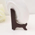 Gatuida Gold Decor Book Display Stand, Wooden Plate Easel Holder for Decorative Wood Library Decor
