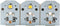 WR55X11132 WR55X25754 WR55X26486 Refrigerator LED Light Compatible with GE Refrigerator (3pack)