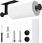 FISHCLOUD Paper Towel Holder Wall Mount - Self Adhesive No Drill or Drilling,